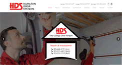 Desktop Screenshot of hamiltondoorsystems.com